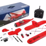 XK A300-Beech D17S 550 mm Spannweite RC-Flugzeug 2,4 GHz 4-Kanal 3D/6G-System RTF