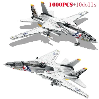 Airplane with functions 1600 pieces
