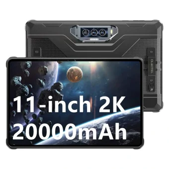 RT8 MTK Helio G99 Octa Core 6 GB + 6 GB RAM 256 GB ROM 4G LTE 11 Zoll 20000 mAh robustes Tablet