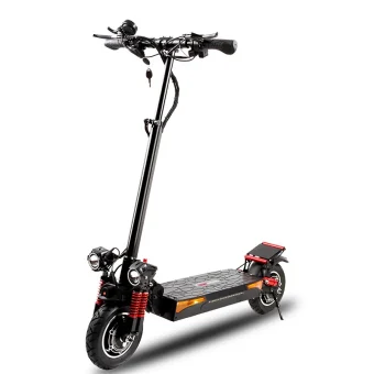 Q7 48V Sähköscooter 17.5Ah akku 500W*2 kaksi moottoria 10 tuuman pyörät 55-65KM kantama