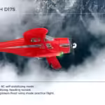 XK A300-Beech D17S 550 mm Spannweite RC-Flugzeug 2,4 GHz 4-Kanal 3D/6G-System RTF