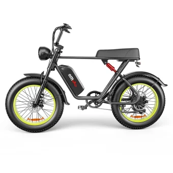 C91 Elektrische fiets 48V 17.5Ah Accu 1000W Motor 20*4.0 inch Wielen - Groen