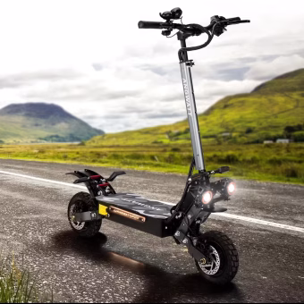 Elektrisk scooter vej/offroad dobbelt motor Angvat 52v 28Ah 2400 W