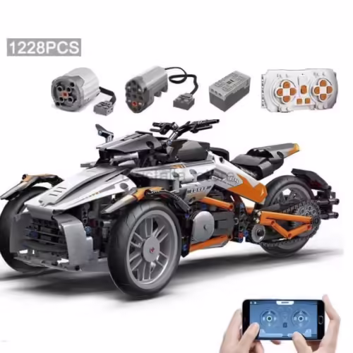 Technic motocikl tricikl 1228 dijelova