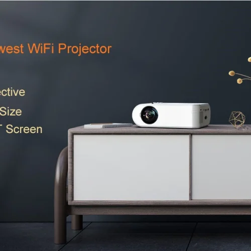 Buffalo Pro U7 1080P 3D LCD projektor z 250 Ansi lumnov z androidom
