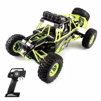 jg,hg,jhgjh 1/12 RC Bil til Off-road 540 børstemotor 50km/h Max Hastighed - med 2 batterier