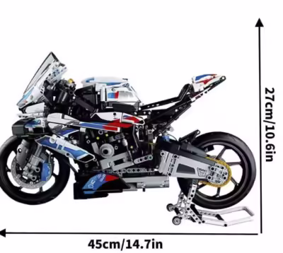 Technics Motorrad mit Funktionen 1629 Teile