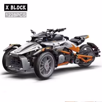 Technic мотоциклет трик 1228 части - Ръчен
