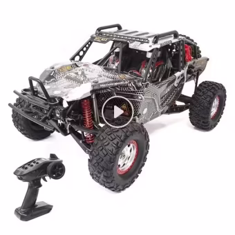 SG-1001 Off-Road RC Auto met 3660-2200kV Borstelloze Waterdichte Motor - Zwart