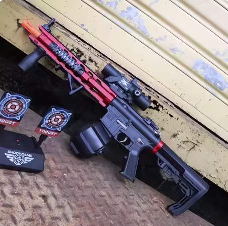 Električni M4 gel Blaster Automatski - Puška na Gel Kroglice