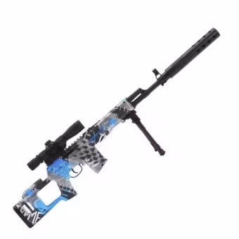 Ρομποτικός Blaster Sniper - Όπλο με Gel Μπίλιες - Μπλε