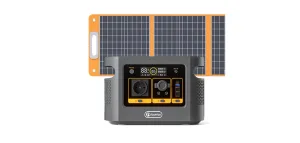 Štreberov test prijenosne solarne elektrane QE01D (600 W, 448 Wh)